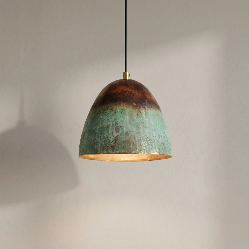 HANGING COPPER LAMPS
