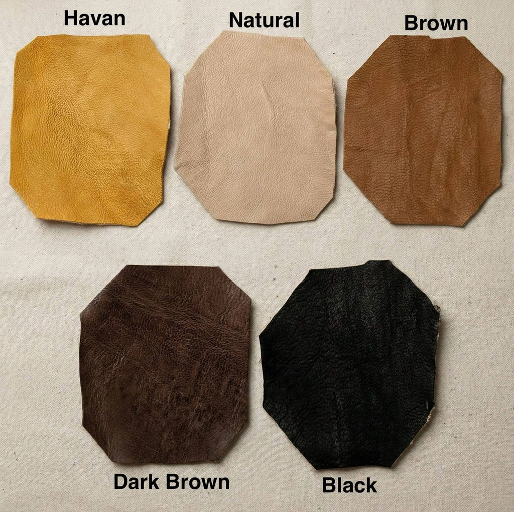 Moroccan Leather Bag Havan - Authentic Handcrafted Morocco